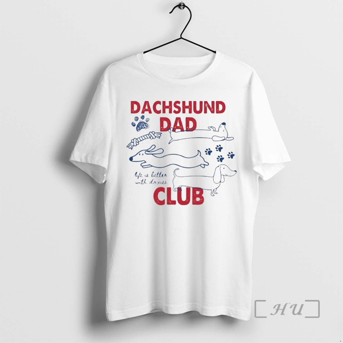 Officials Dachshund Dad Club Life Is Better With Doxies Circle T-Shirts, Hoodie, Sweatshirt | HypeCrazeTee.com