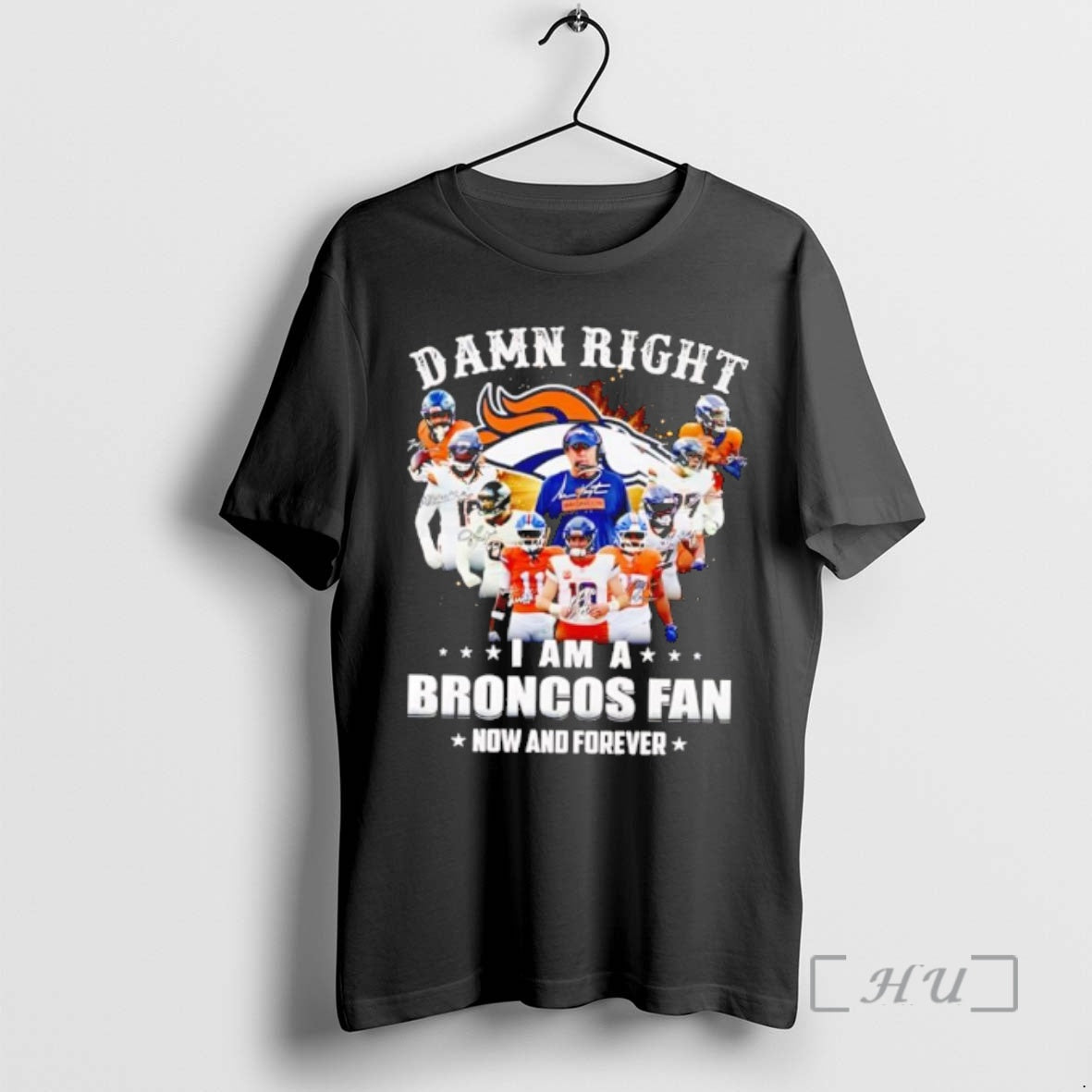 Officials Damn Right I Am A Broncos Fans 2025 Vintage T-Shirts, Hoodie, Sweatshirt | HypeCrazeTee.com