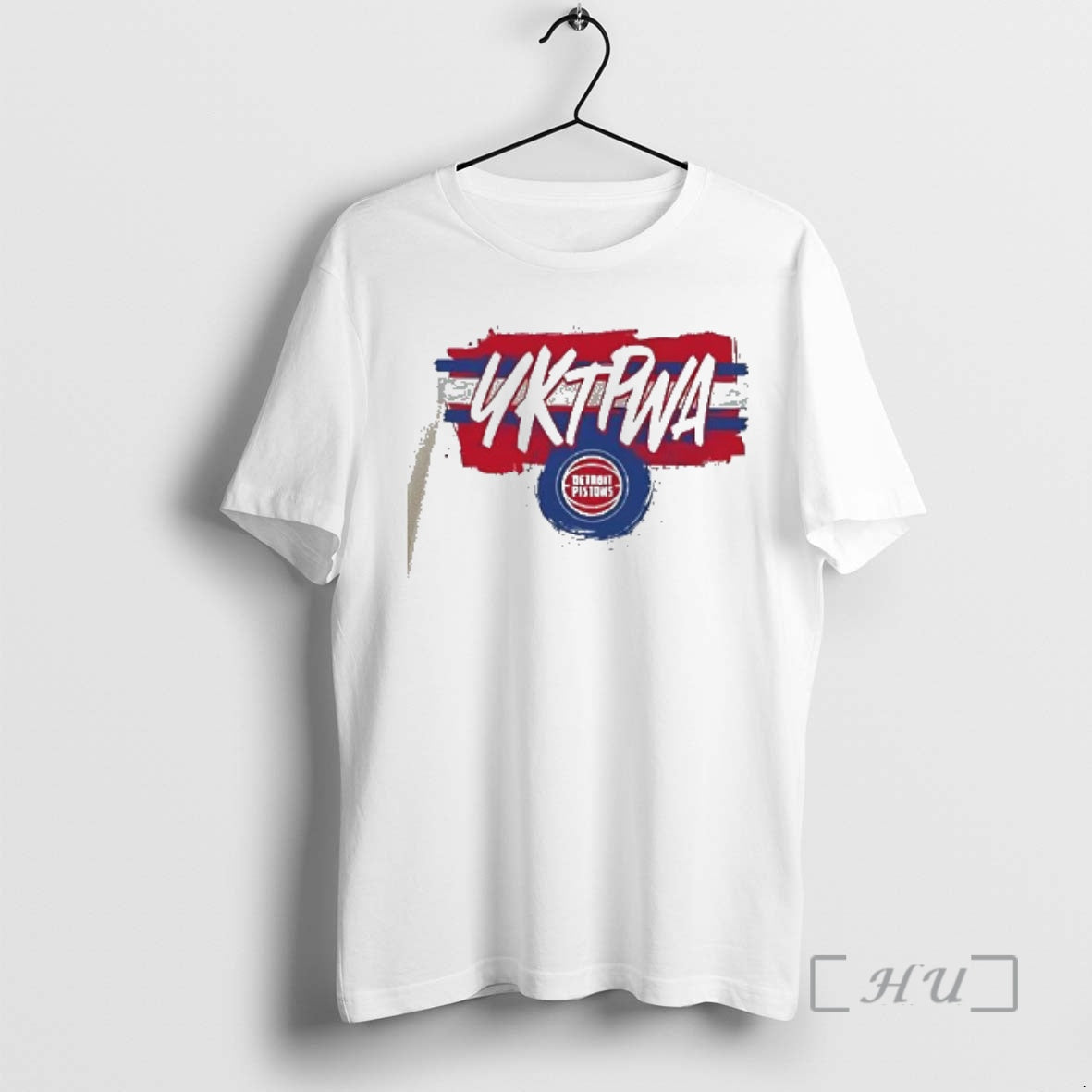 Officials Detroit Pistons Yktpwa Celebration Logo T-Shirts, Hoodie, Sweatshirt | HypeCrazeTee.com