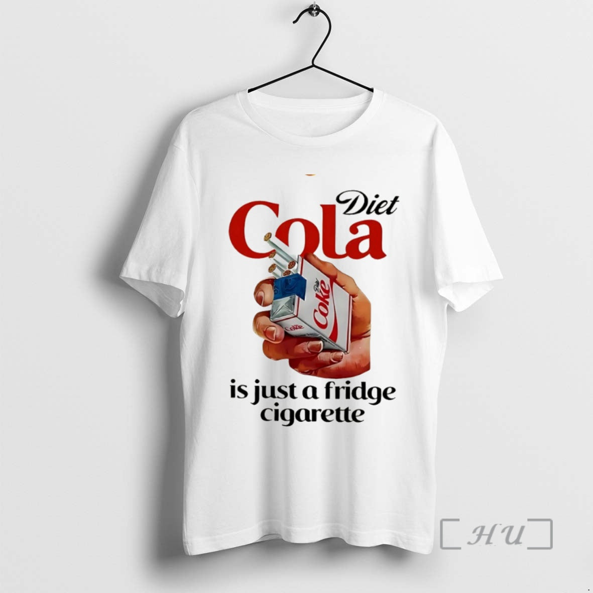 Officials Diet Cola Is Just A Fridge Cigarette Circle T-Shirts, Hoodie, Sweatshirt | HypeCrazeTee.com