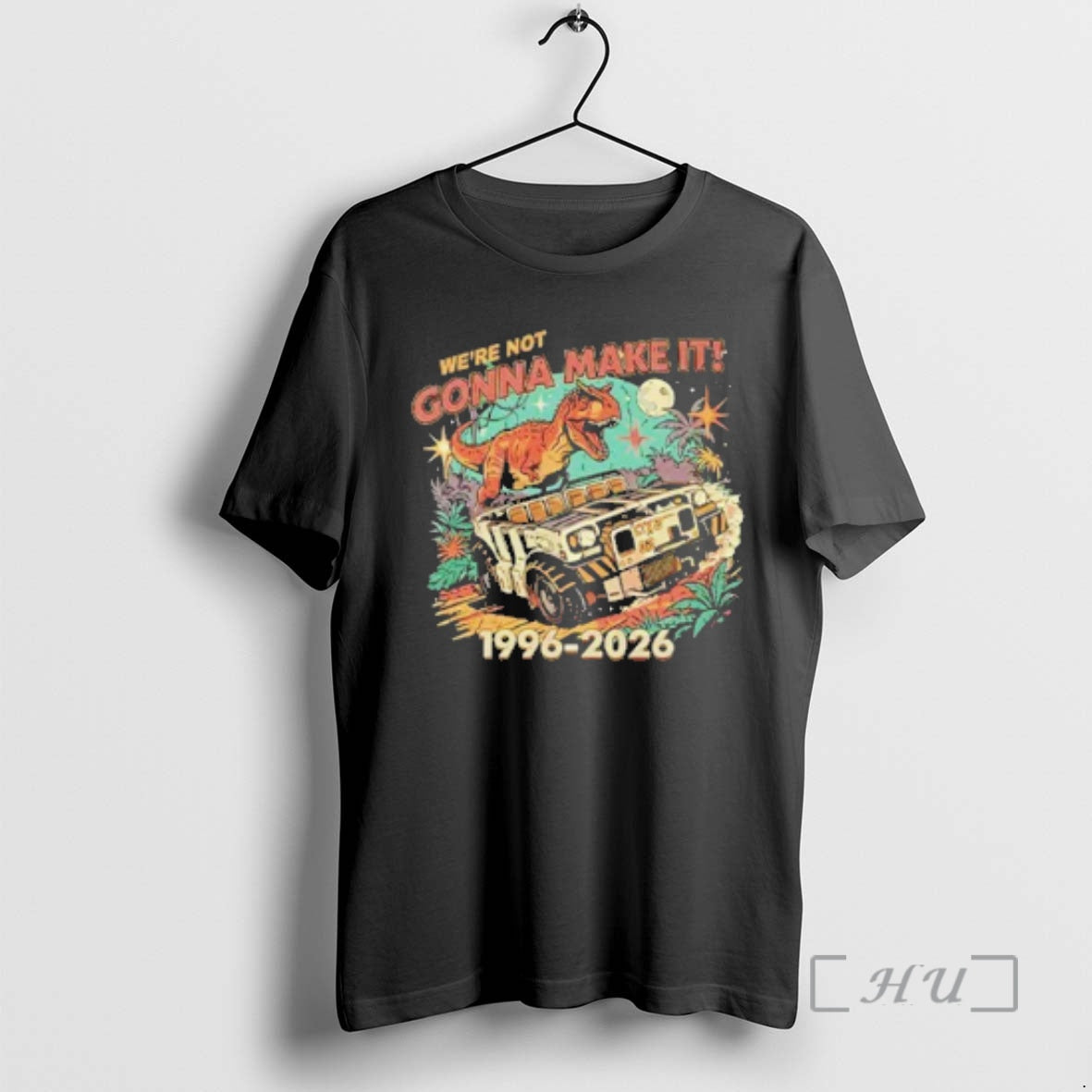 Officials Dinosaur Were Gonna Make It 1996 2026 T-Shirts, Hoodie, Sweatshirt | HypeCrazeTee.com