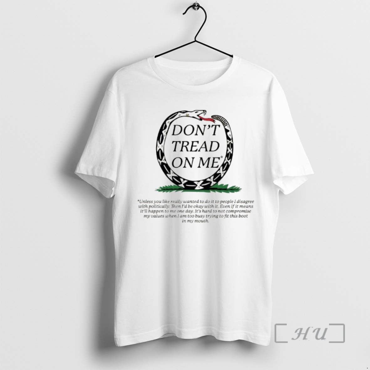 Officials Dont Tread On Me Snake Trying This Boos In My Mouth Graphic Premium T-Shirts, Hoodie, Sweatshirt | HypeCrazeTee.com