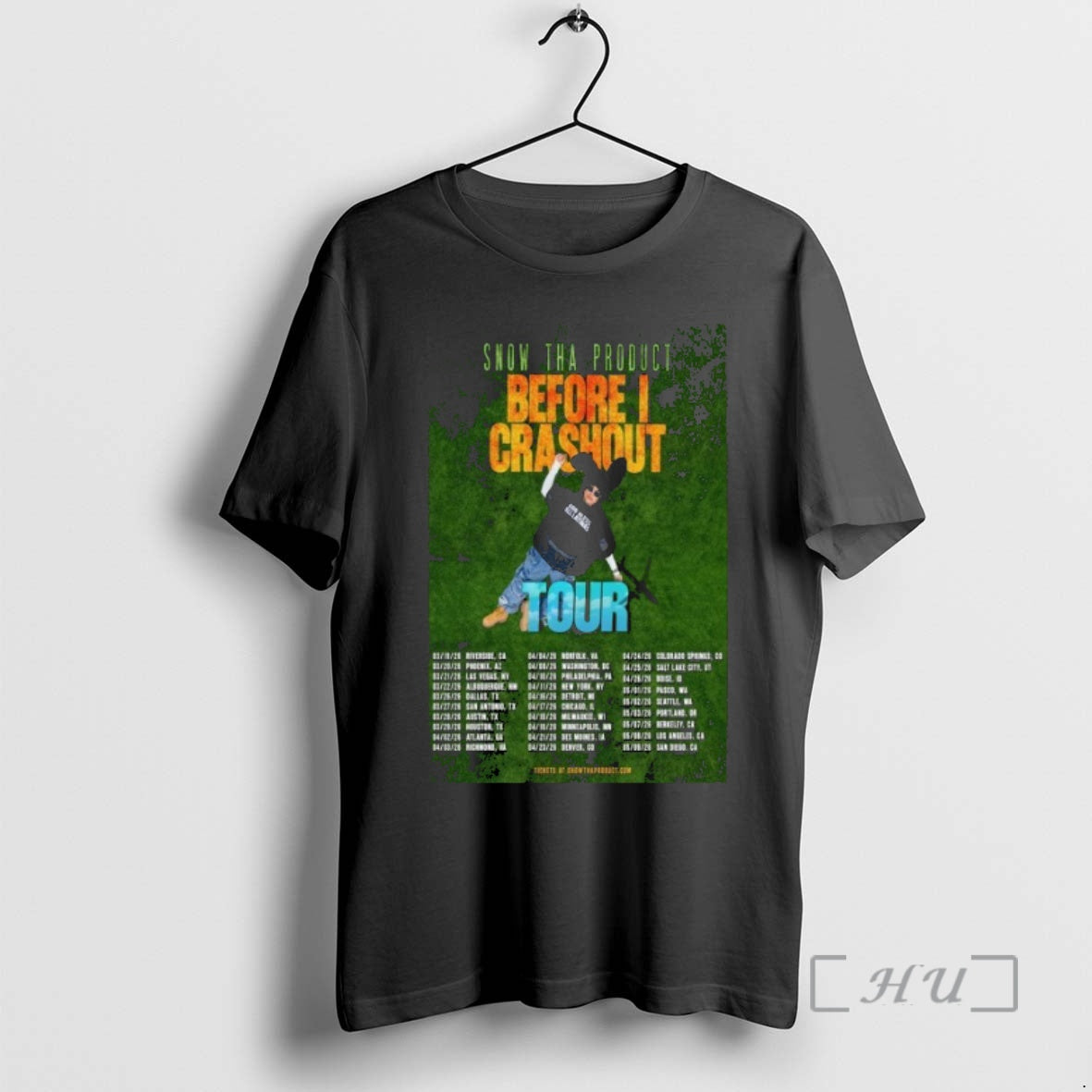 Officials Everyday Days Before I Crashout Tour 2026 Dates T-Shirts, Hoodie, Sweatshirt | HypeCrazeTee.com