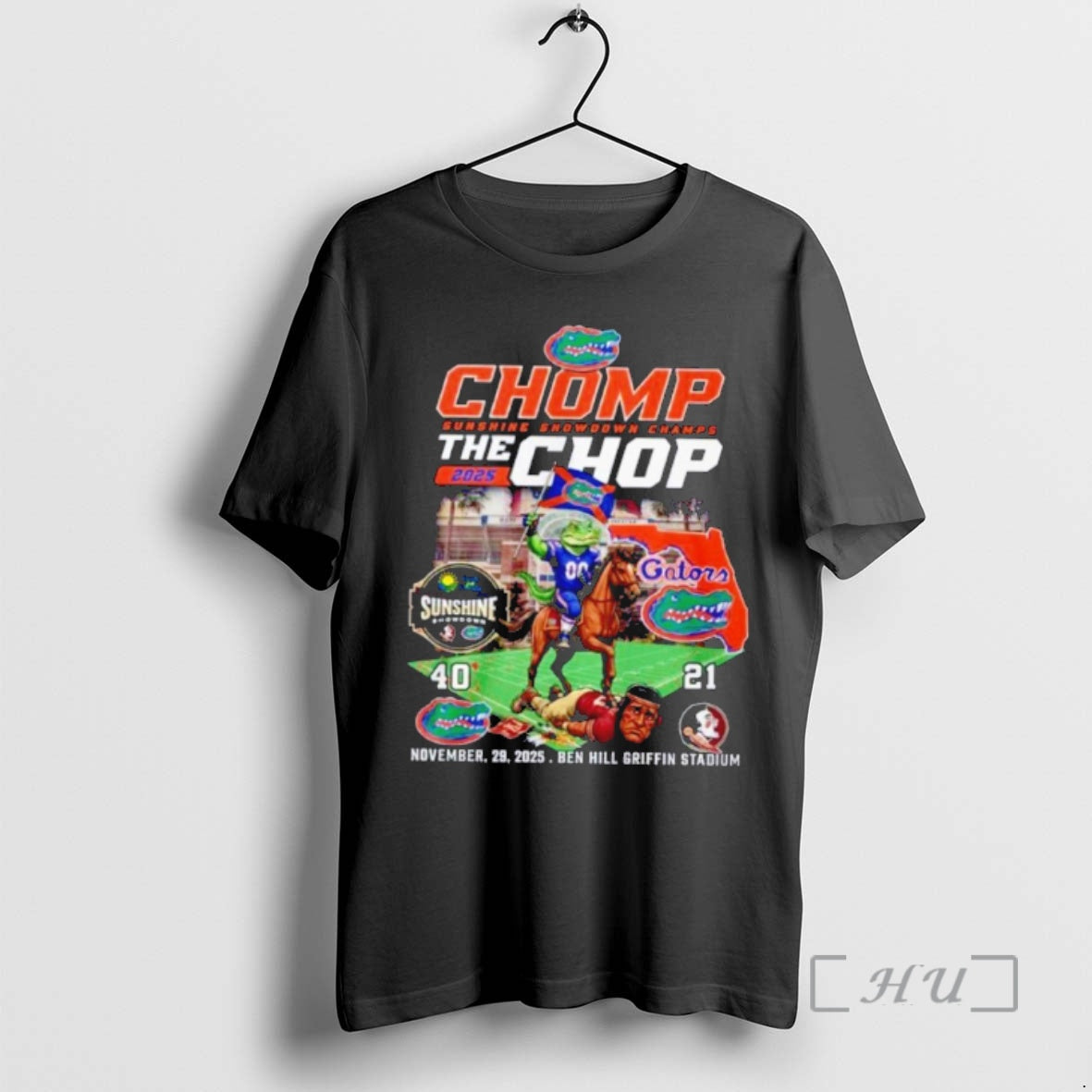 Officials Florida Gator Chomp Sunshine Snowdown Champs The Chop 2025 T-Shirts, Hoodie, Sweatshirt | HypeCrazeTee.com