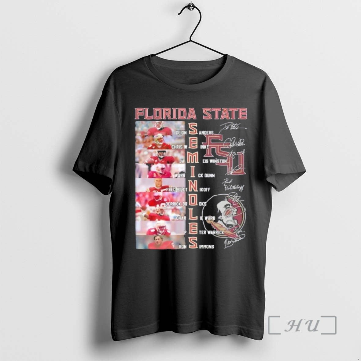 Officials Florida State Seminoles Names Players Signatures T-Shirts, Hoodie, Sweatshirt | HypeCrazeTee.com