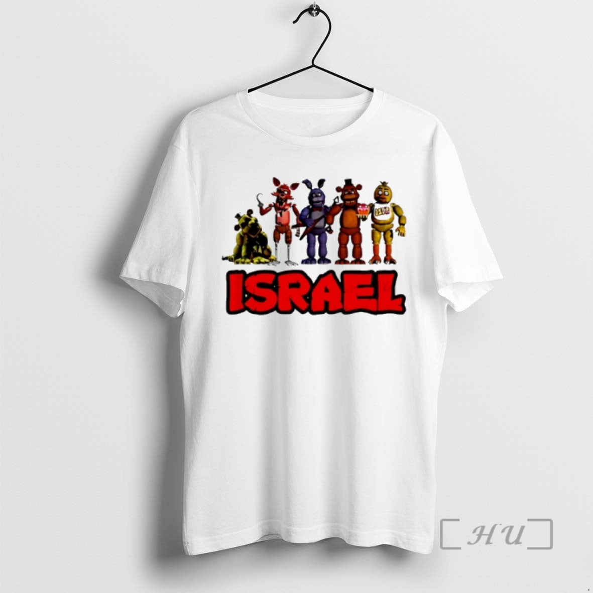Officials Fnaf Five Nights At Freddy Israel T-Shirts, Hoodie, Sweatshirt | HypeCrazeTee.com