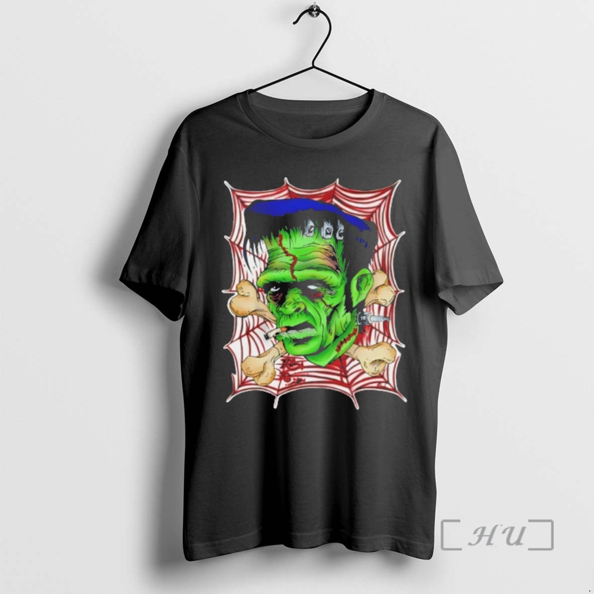 Officials Frankie Patch Smoking Zombie Goat Cartoon T-Shirts, Hoodie, Sweatshirt | HypeCrazeTee.com