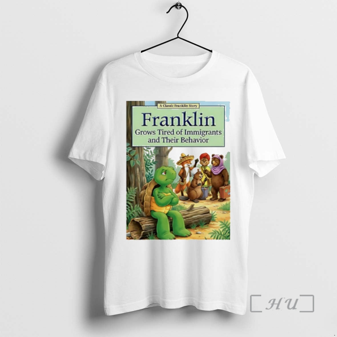Officials Franklin Grows Tired Of Immigrants And Their Behavior T-Shirts, Hoodie, Sweatshirt | HypeCrazeTee.com