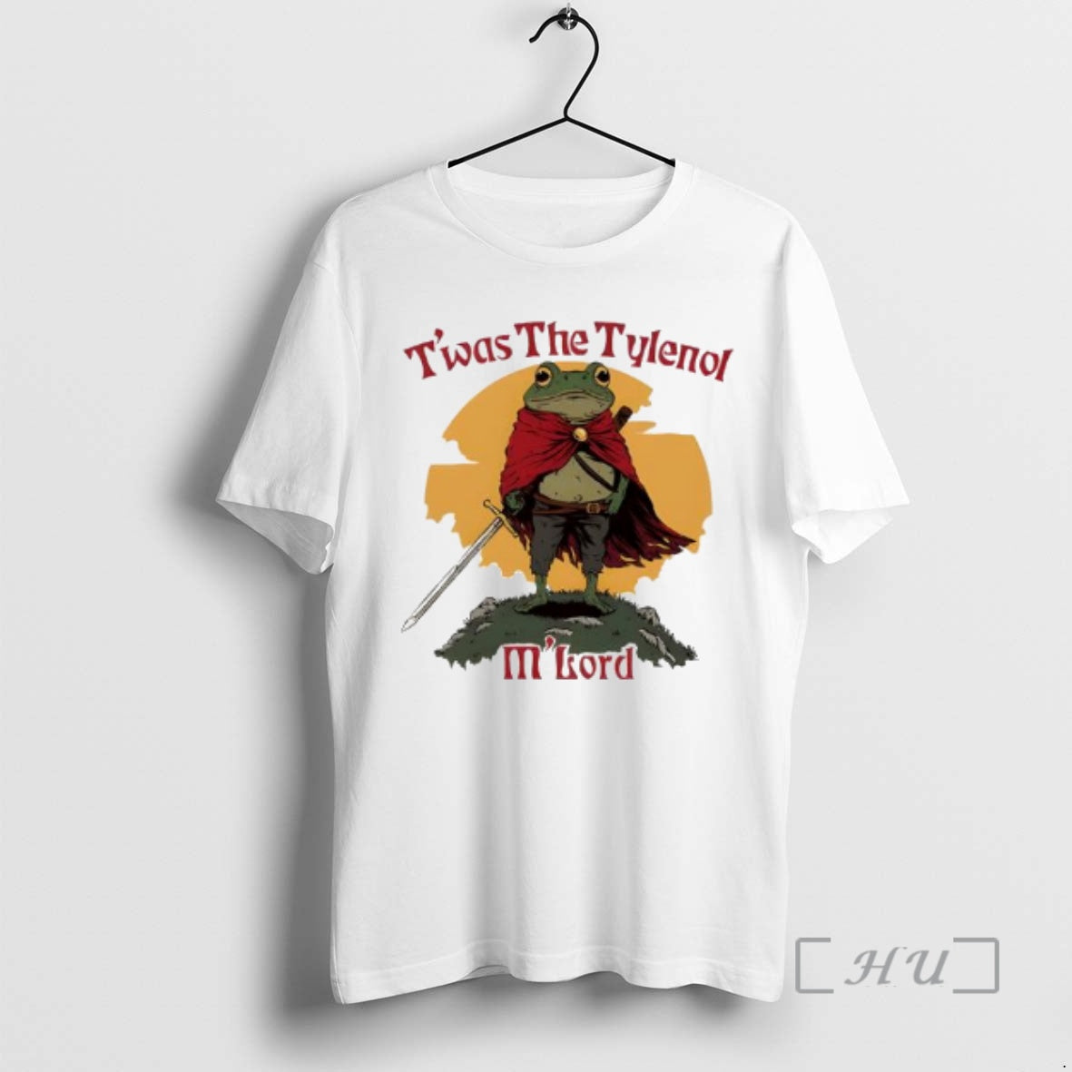 Officials Frog Twas The Tylenol Mlord Meme Ironic Graphic T-Shirts, Hoodie, Sweatshirt | HypeCrazeTee.com