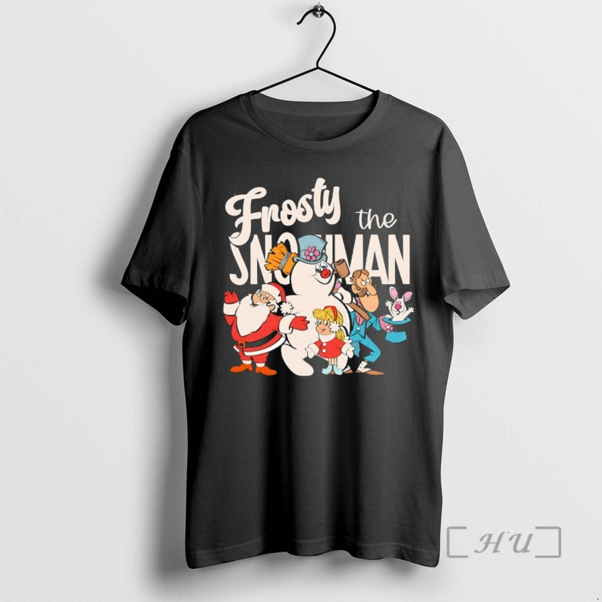Officials Frosty The Snowman And Friends Christmas T-Shirts, Hoodie, Sweatshirt | HypeCrazeTee.com