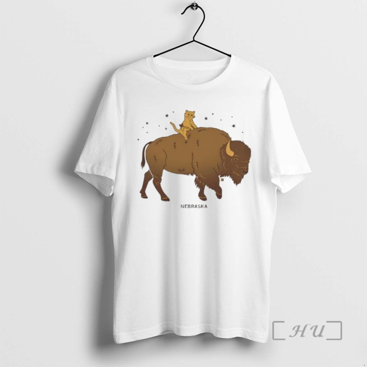 Officials Gary Riding Bison Cat Nebraska T-Shirts, Hoodie, Sweatshirt | HypeCrazeTee.com