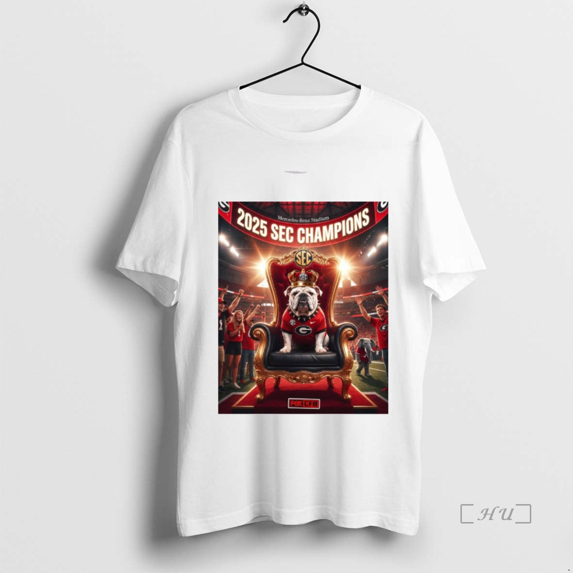 Officials Georgia Bulldogs 2025 Sec Champions Mercedes Benz Stadium T-Shirts, Hoodie, Sweatshirt | HypeCrazeTee.com