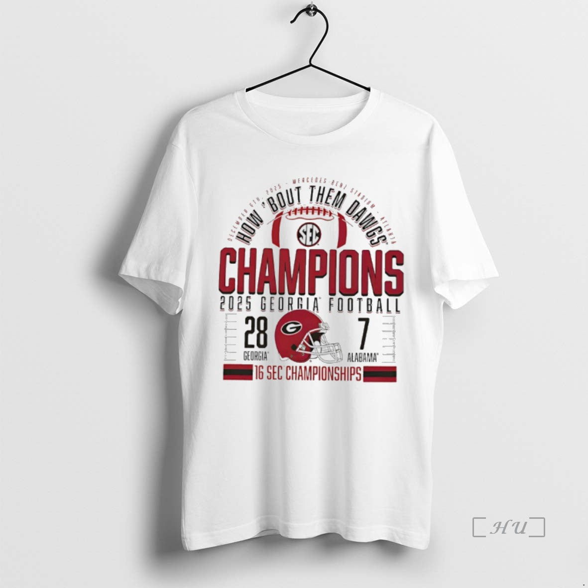 Officials Georgia Bulldogs 2025 Sec Football Champions Score T-Shirts, Hoodie, Sweatshirt | HypeCrazeTee.com