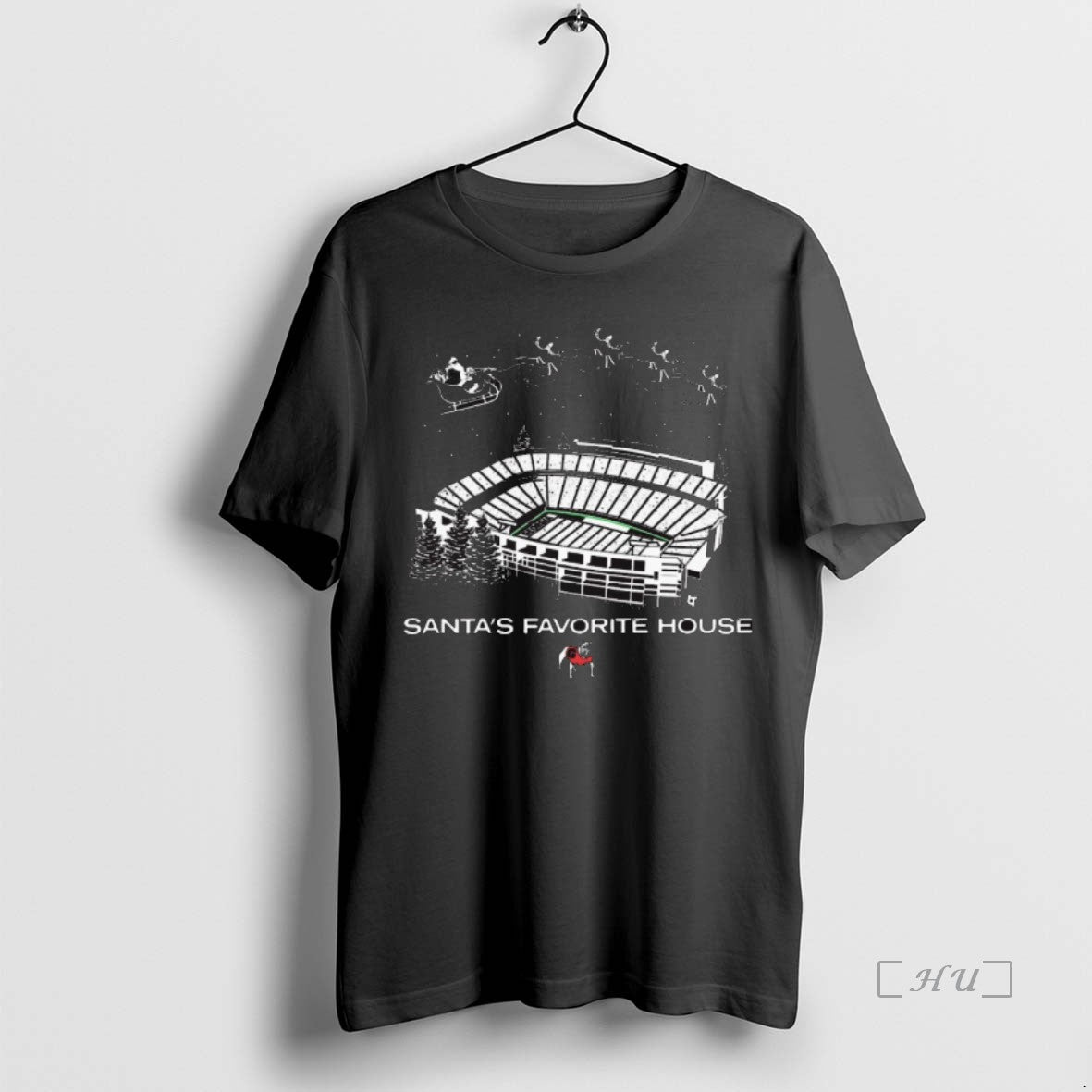 Officials Georgia Bulldogs Football Ncaa Santas Favorite House T-Shirts, Hoodie, Sweatshirt | HypeCrazeTee.com