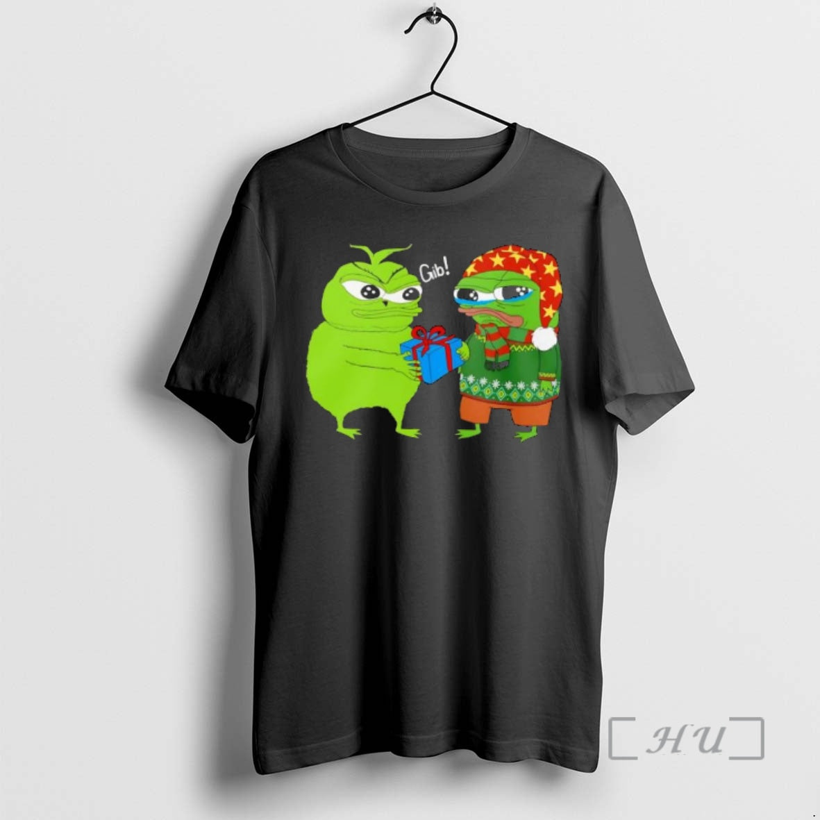 Officials Gib Christmas Cartoon Gift Box T-Shirts, Hoodie, Sweatshirt | HypeCrazeTee.com
