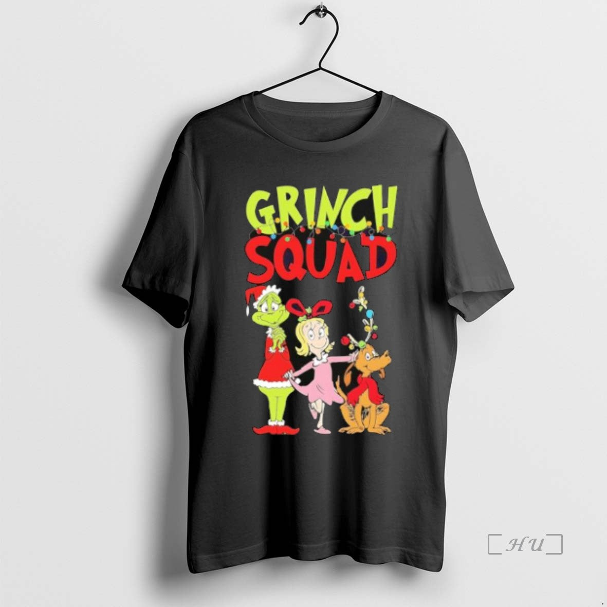 Officials Grinch Squad Retro Christmas Stylish T-Shirts, Hoodie, Sweatshirt | HypeCrazeTee.com