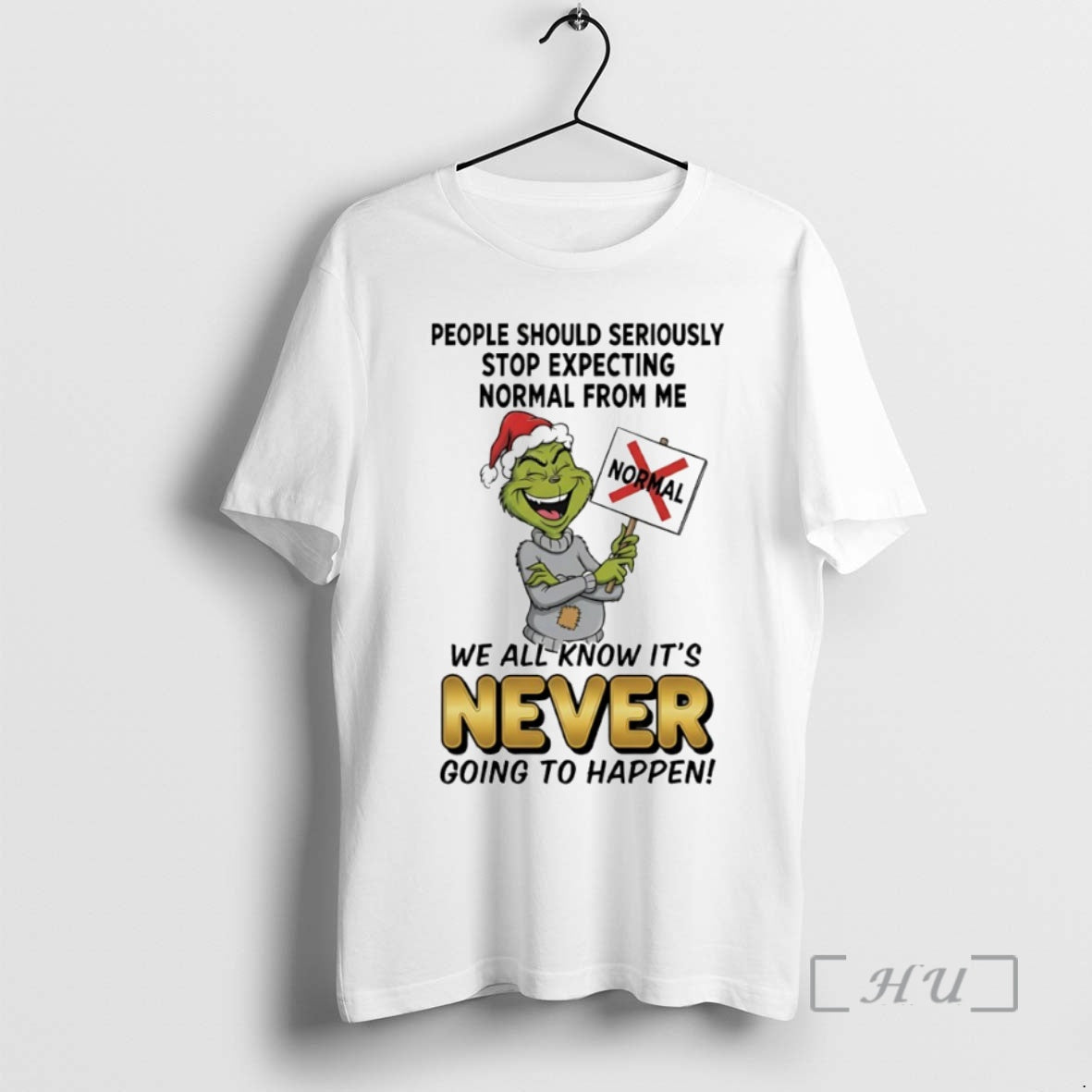 Officials Grinch We All Know Its Never Going To Happen Circle Premium T Shirts Sweater Hoodie, Sweatshirt | HypeCrazeTee.com
