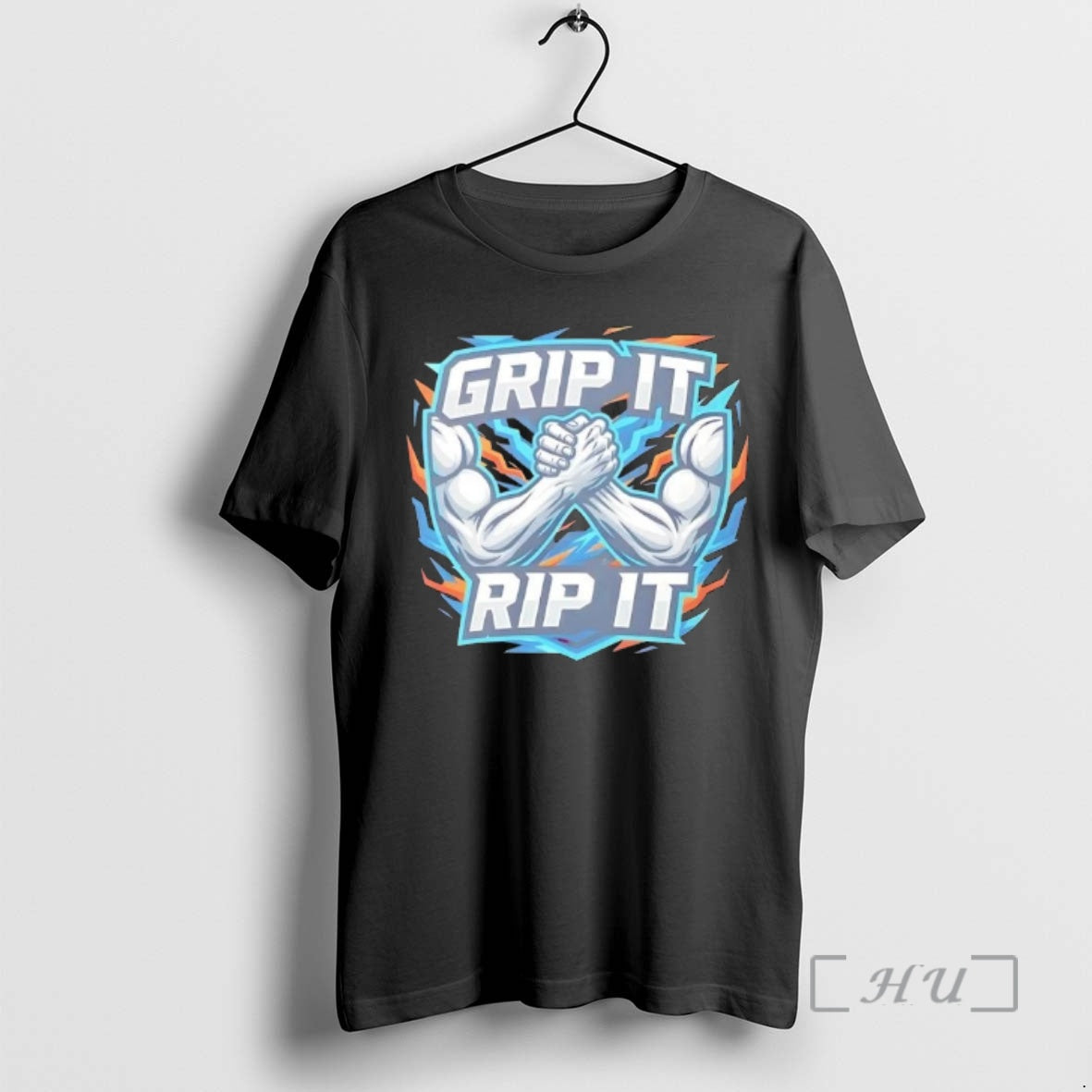 Officials Grip It Rip It Arm Wrestling Fitness Graphic T-Shirts, Hoodie, Sweatshirt | HypeCrazeTee.com