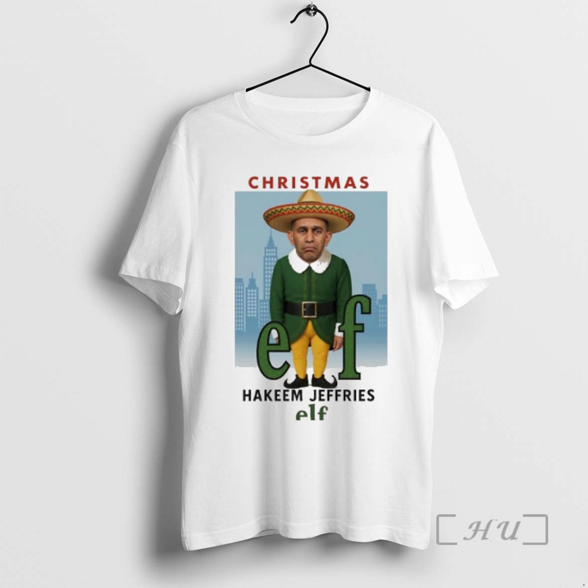 Officials Hakeem Jeffries Christmas Elf U S T-Shirts, Hoodie, Sweatshirt | HypeCrazeTee.com