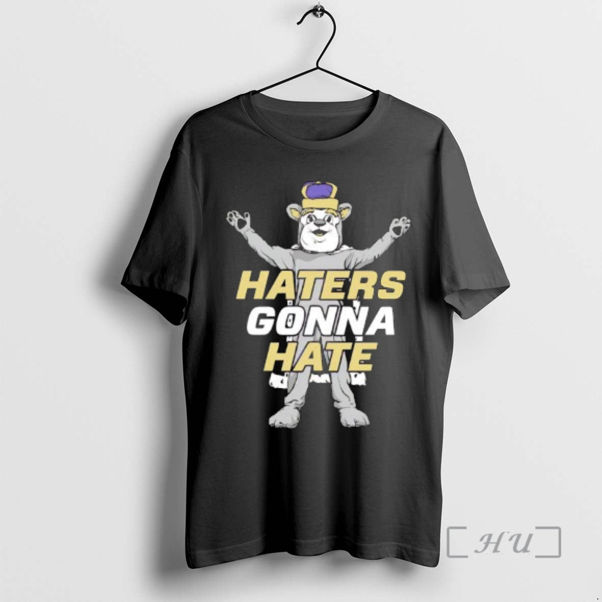 Officials Haters Gonna Hate James Madison University Dukes Mascot T-Shirts, Hoodie, Sweatshirt | HypeCrazeTee.com