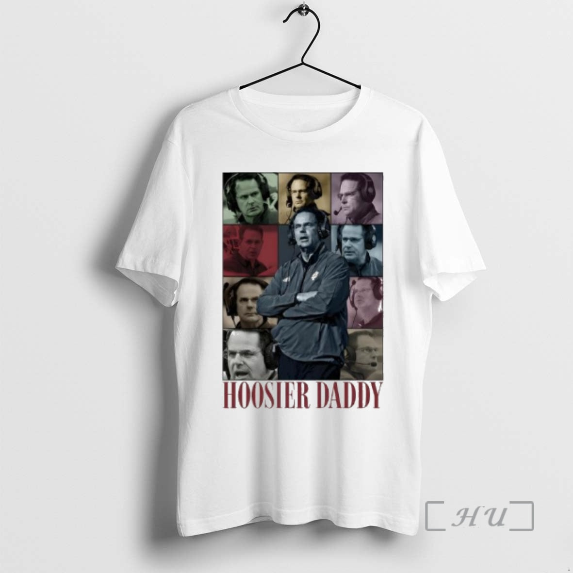 Officials Hoosier Daddy Vintage Football Graphic T-Shirts, Hoodie, Sweatshirt | HypeCrazeTee.com