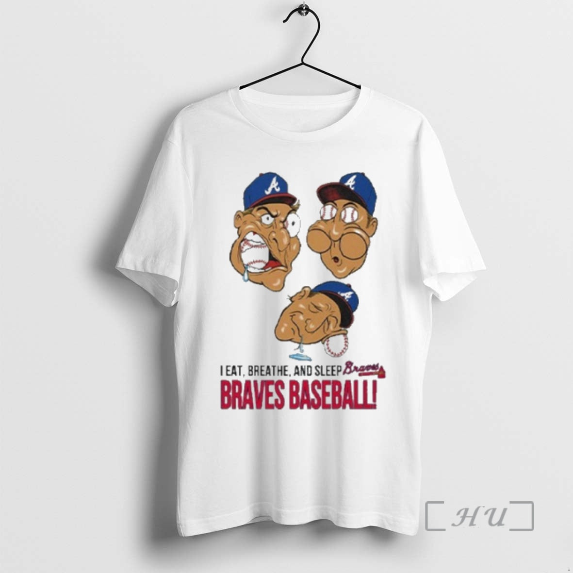Officials I Eat Breathe And Sleep Braves Baseball Premium T Shirts Sweater Hoodie 2 Sweatshirt | HypeCrazeTee.com