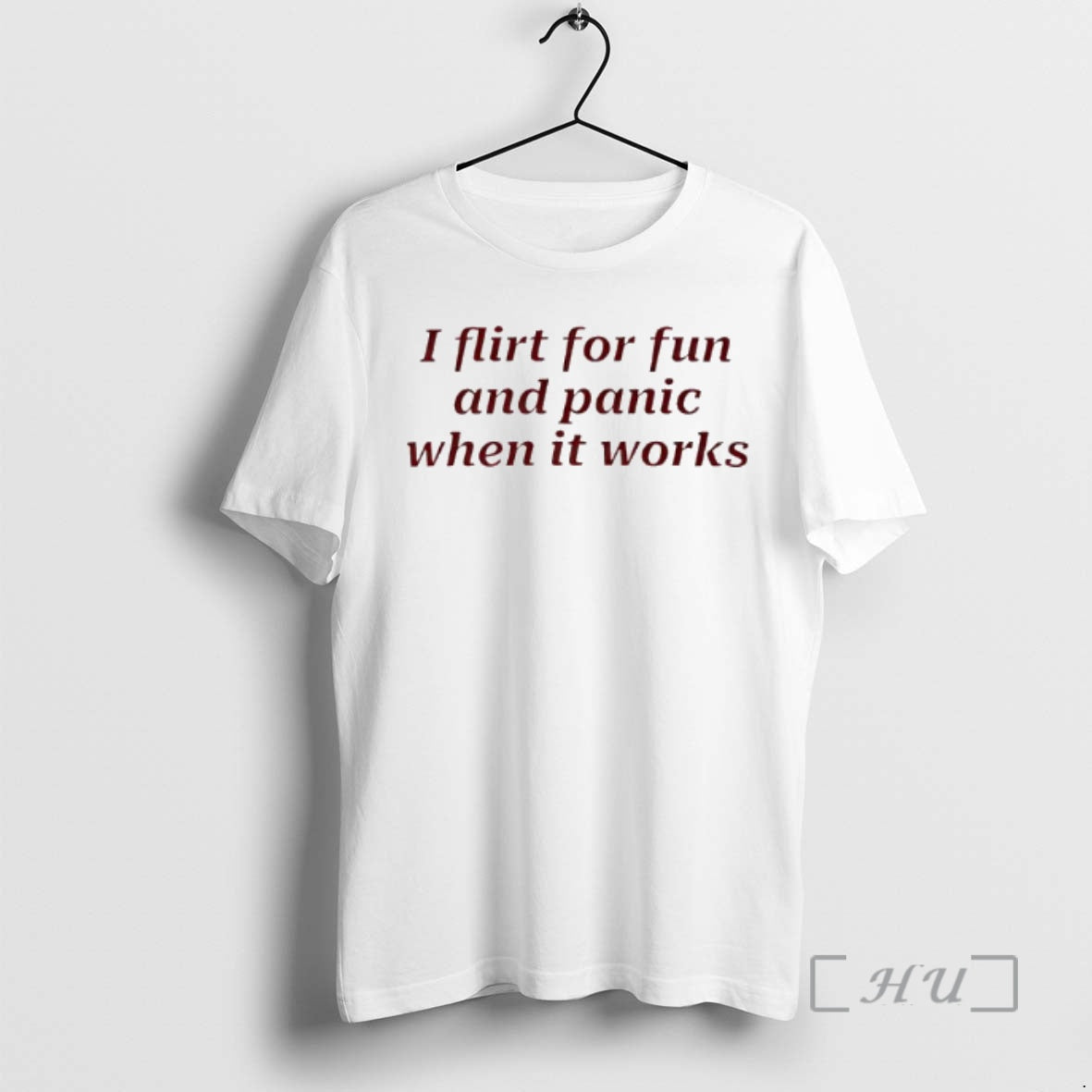 Officials I Flirt For Fun And Panic When It Works Red Premium T Shirts Sweater Hoodie, Sweatshirt | HypeCrazeTee.com