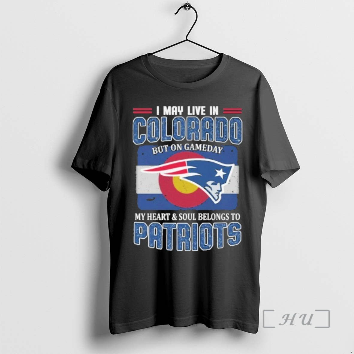 Officials I May Live In Colorado But On Game Day My Heart Soul Belongs To T-Shirts, Hoodie, Sweatshirt | HypeCrazeTee.com