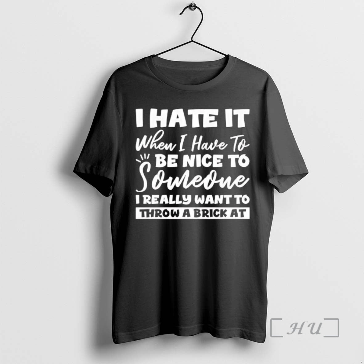Officials I Hate When I Have To Be Nice To Someone I Really Want To T-Shirts, Hoodie, Sweatshirt | HypeCrazeTee.com