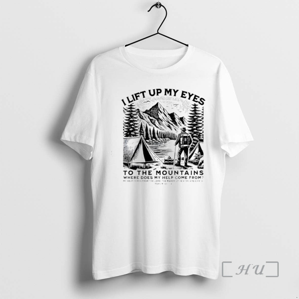 Officials I Lift Up My Eyes To The Mountains Where Does My Help Come From T-Shirts, Hoodie, Sweatshirt | HypeCrazeTee.com