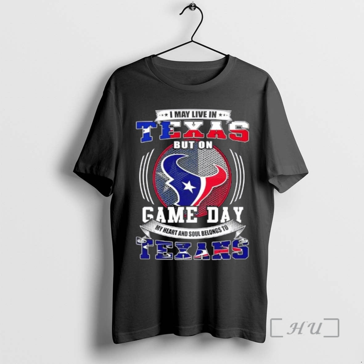 Officials I May Live In Texas But On Game Day My Heart And Soul Belongs T-Shirts, Hoodie, Sweatshirt | HypeCrazeTee.com