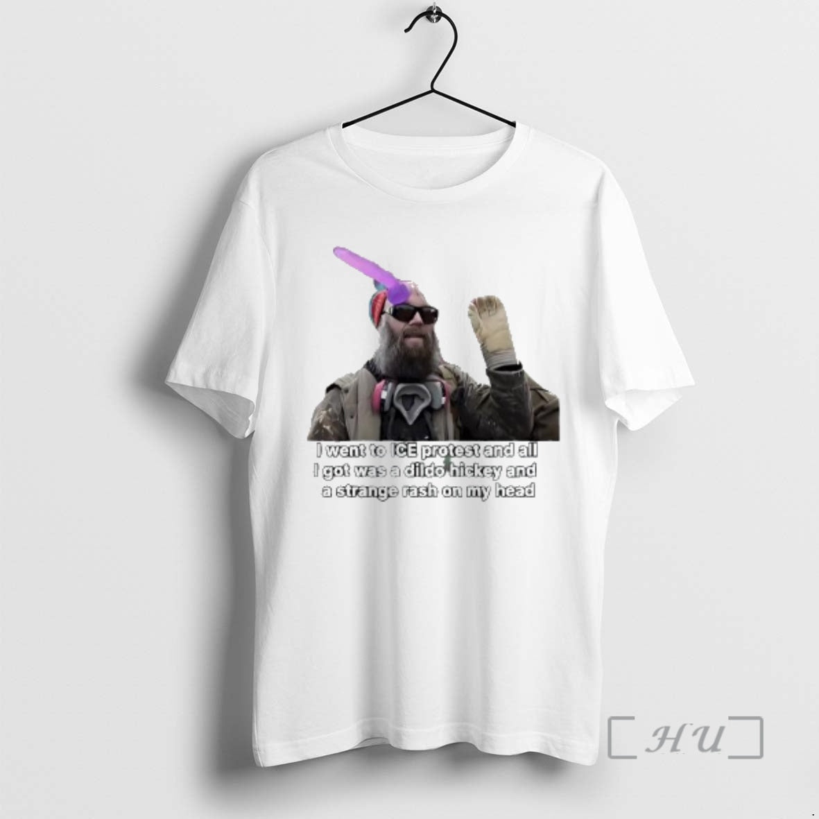 Officials I Went To Ice Protest And All I Got Was A Dildo Hickey And T-Shirts, Hoodie, Sweatshirt | HypeCrazeTee.com