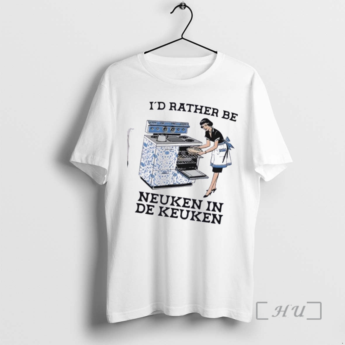 Officials Id Rather Be Neuken In De Keuken Cartoon T-Shirts, Hoodie, Sweatshirt | HypeCrazeTee.com