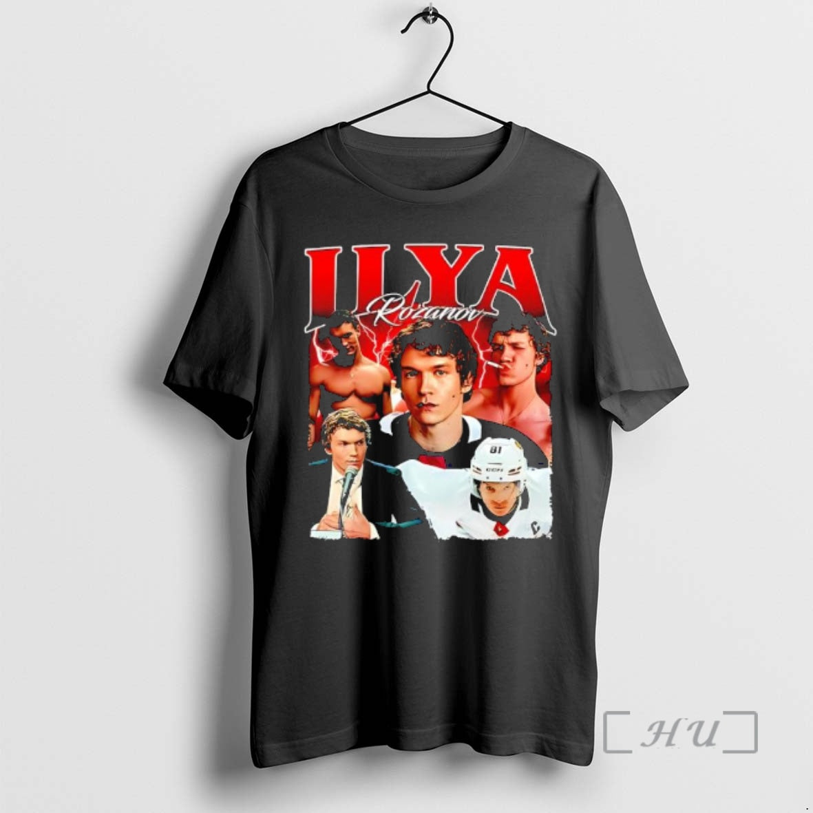 Officials Ilya Rozanov Hockey Retro Graphic T-Shirts, Hoodie, Sweatshirt | HypeCrazeTee.com