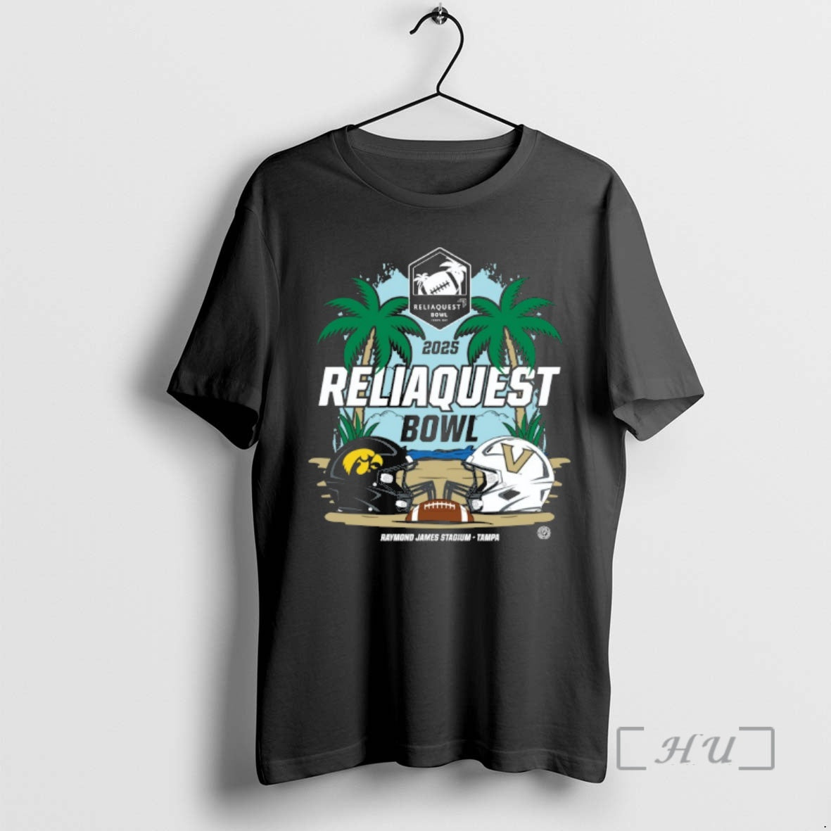 Officials Iowa Vs Vanderbilt 2025 Reliaquest Bowl Helmet T-Shirts, Hoodie, Sweatshirt | HypeCrazeTee.com