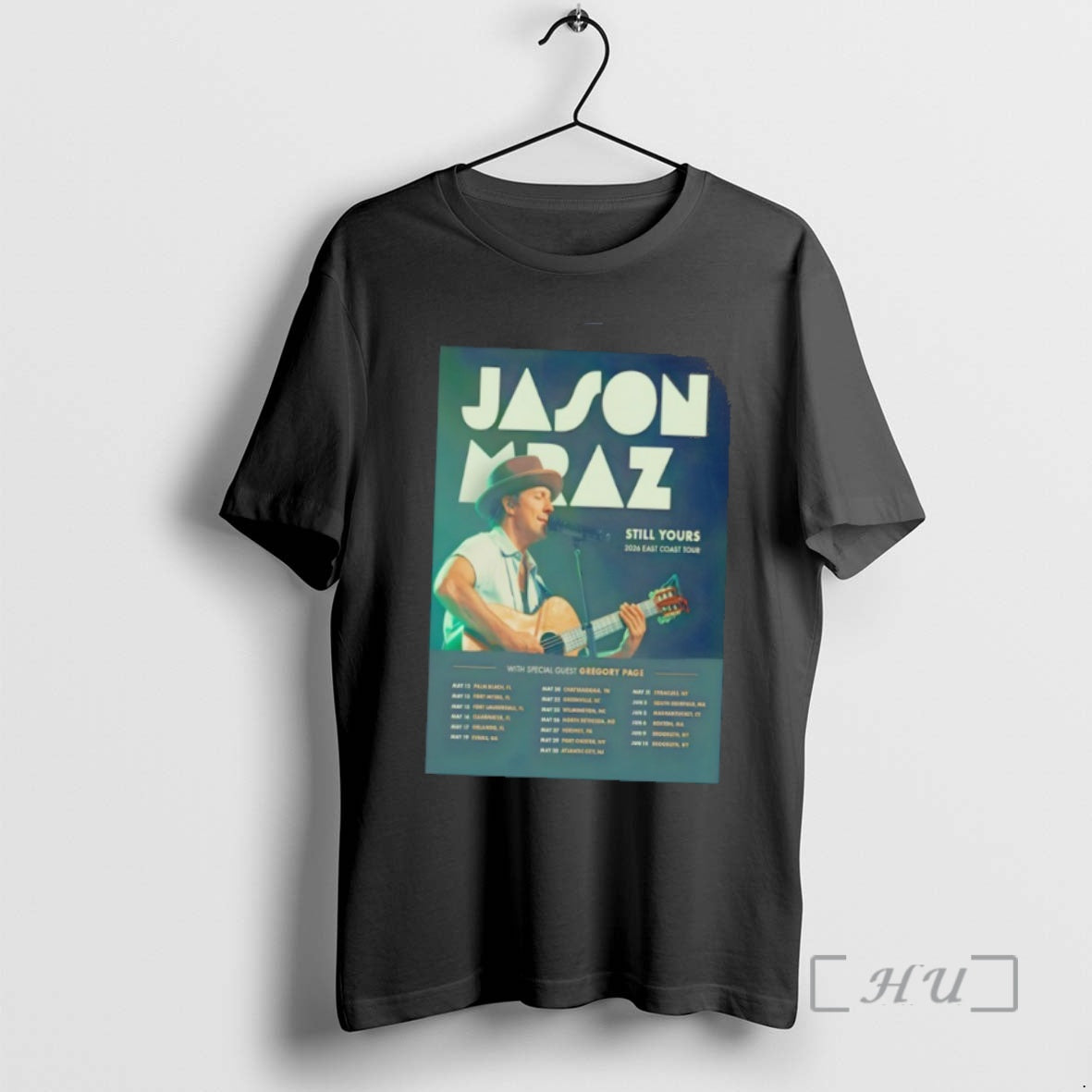 Officials Jason Mraz 2026 East Coast Tour T-Shirts, Hoodie, Sweatshirt | HypeCrazeTee.com