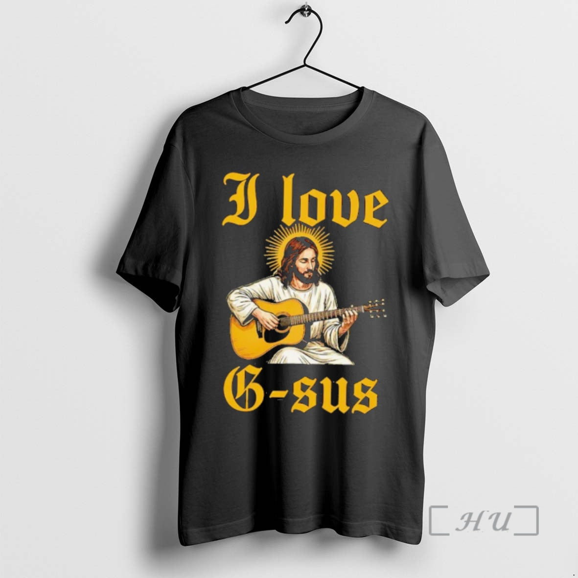 Officials Jesus Guitar I Love G Sus T-Shirts, Hoodie, Sweatshirt | HypeCrazeTee.com