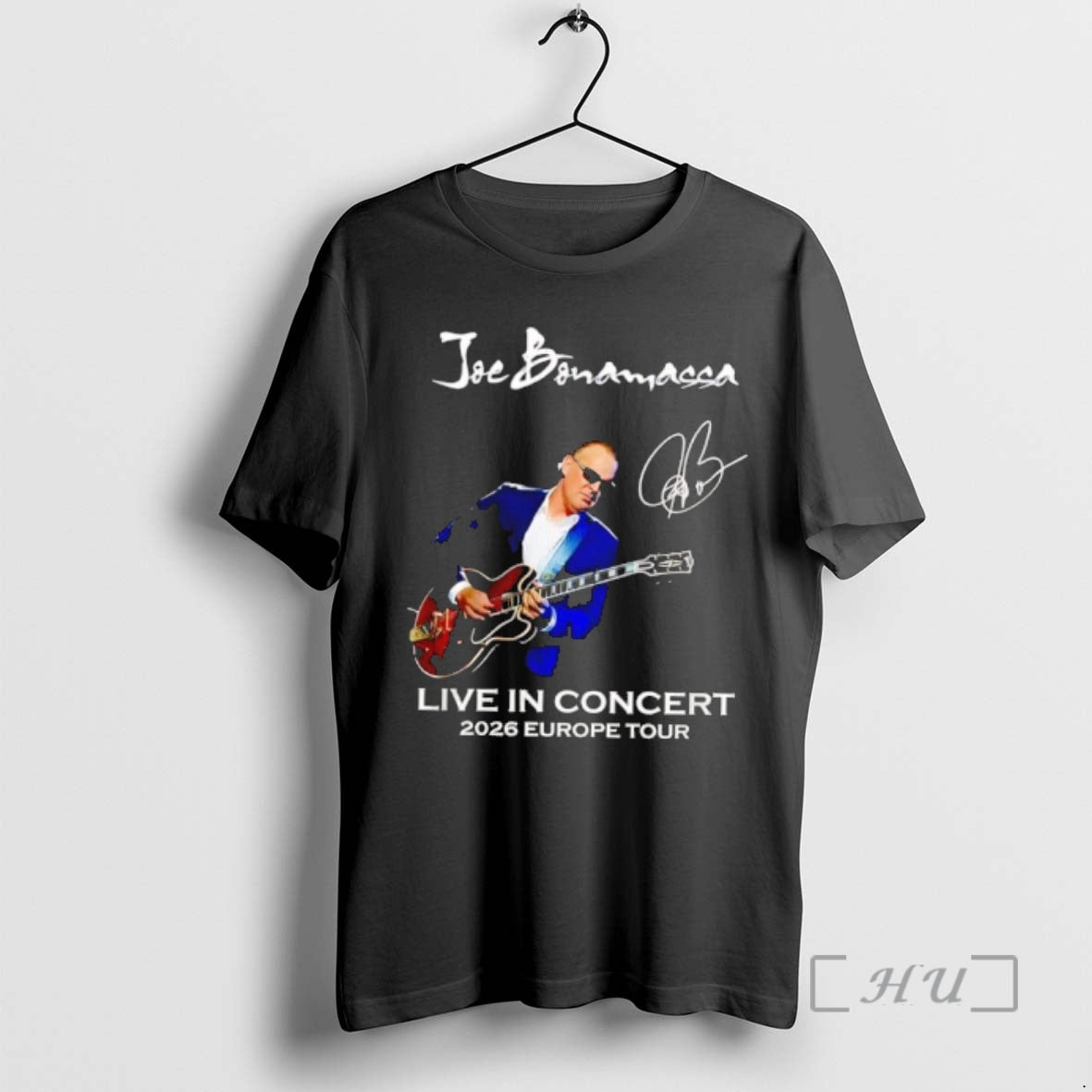 Officials Joe Bonamassa Live In Concert Tour 2026 T-Shirts, Hoodie, Sweatshirt | HypeCrazeTee.com