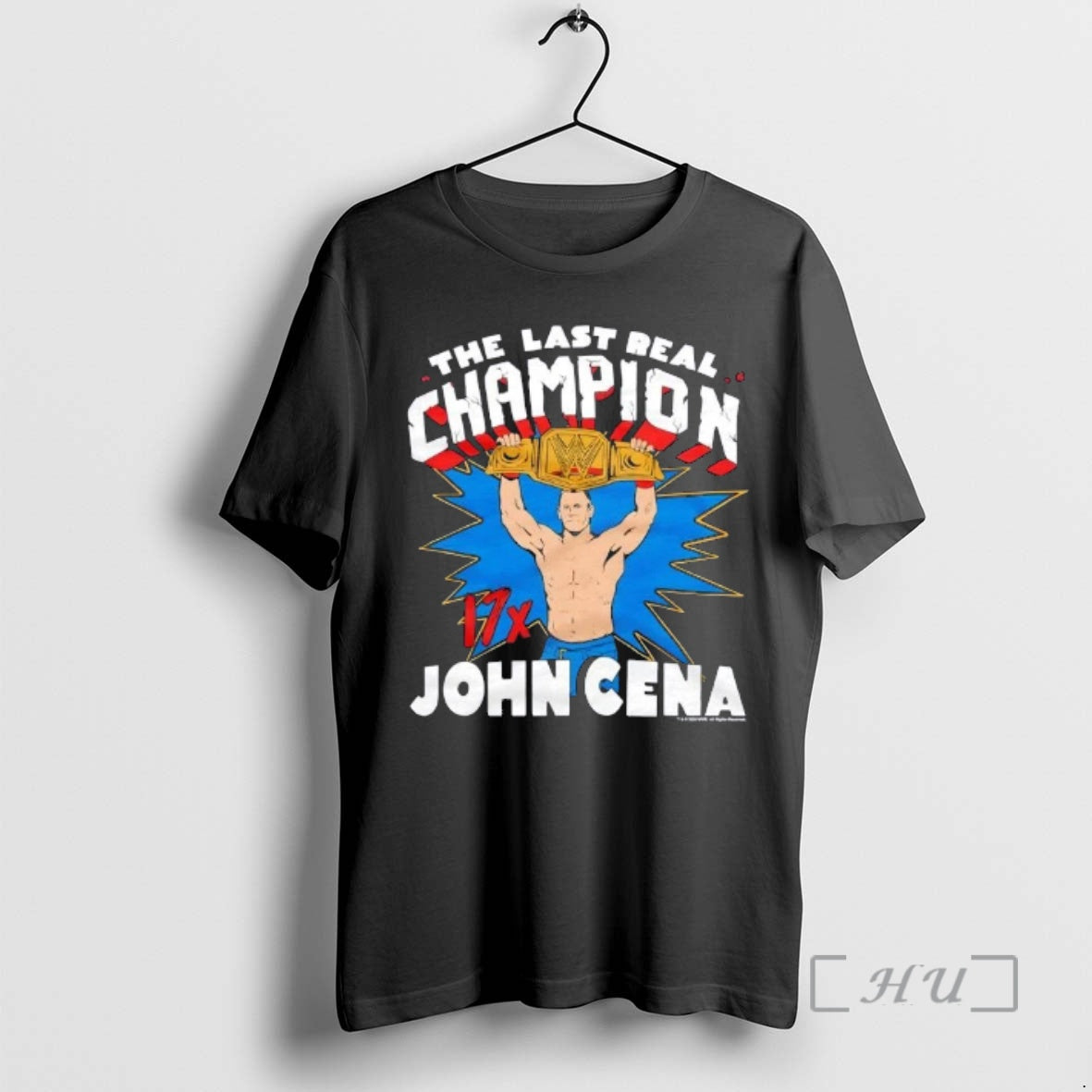 Officials John Cena The Last Real Champion Cartoon T-Shirts, Hoodie, Sweatshirt | HypeCrazeTee.com
