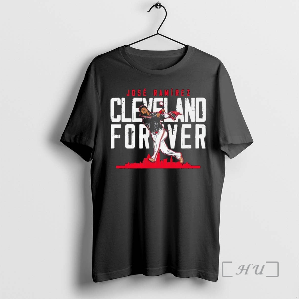 Officials Jose Ramirez Cleveland Forever Cleveland Guardians Baseball Skyline T-Shirts, Hoodie, Sweatshirt | HypeCrazeTee.com