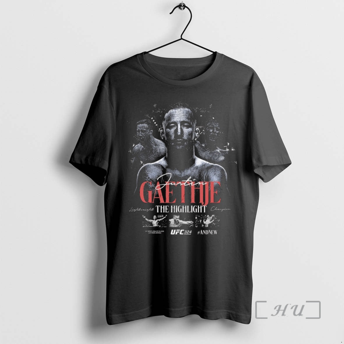 Officials Justin Gaethje Ufc 324 Andnew Interim Lightweight Champion T-Shirts, Hoodie, Sweatshirt | HypeCrazeTee.com