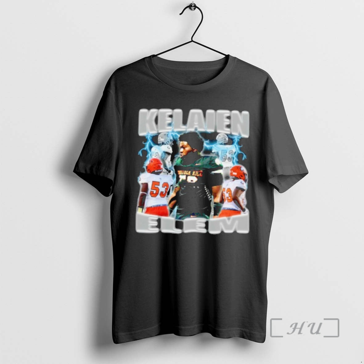 Officials Kelaien Elem Football Lightning Graphic T-Shirts, Hoodie, Sweatshirt | HypeCrazeTee.com