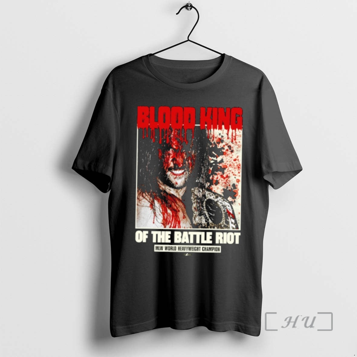 Officials Killer Kross Blood King Of The Battle Riot T-Shirts, Hoodie, Sweatshirt | HypeCrazeTee.com