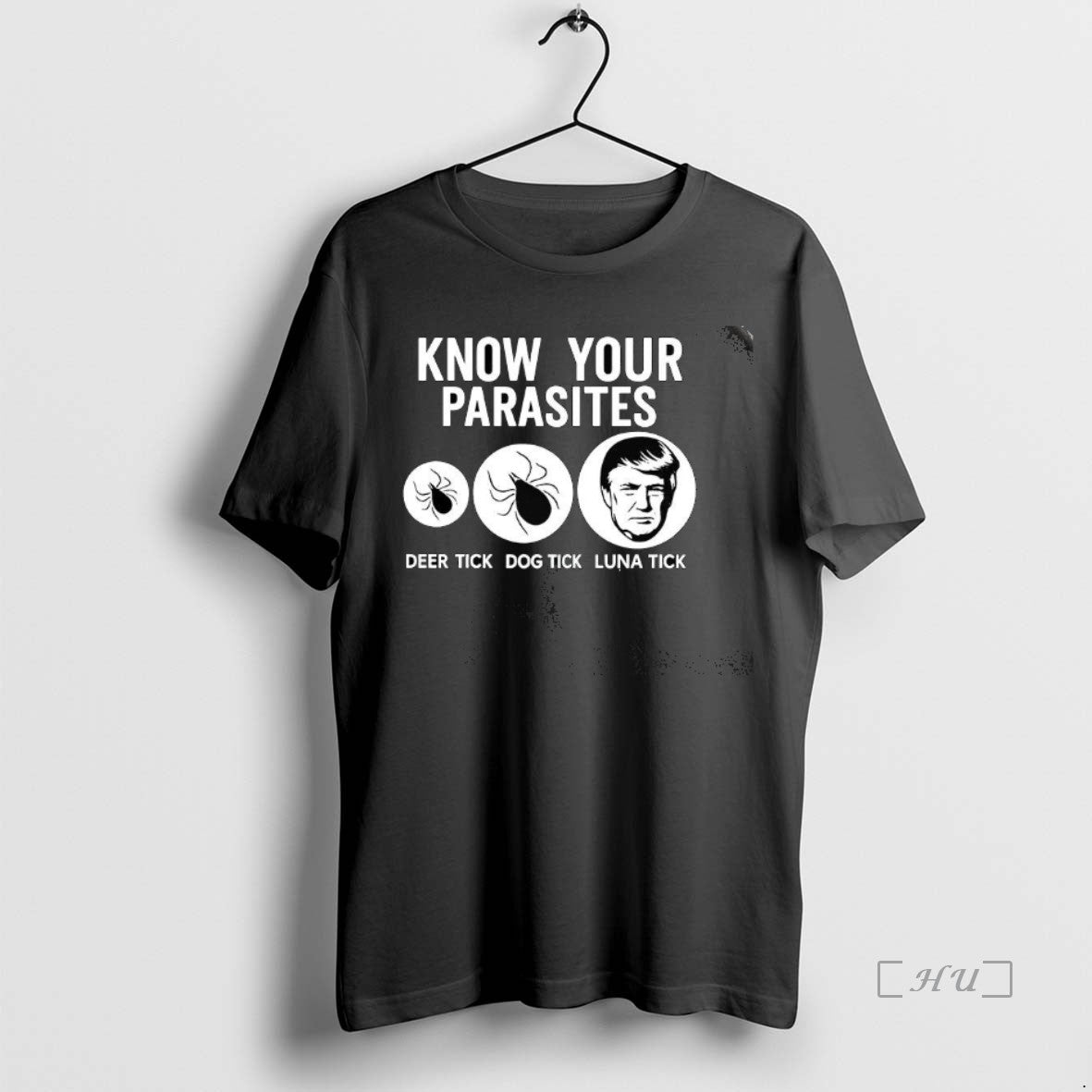 Officials Know Your Parasites Deer Tick Dog Tick Luna Tick Trump Satirical Premium T Shirts Hoodie, Sweatshirt