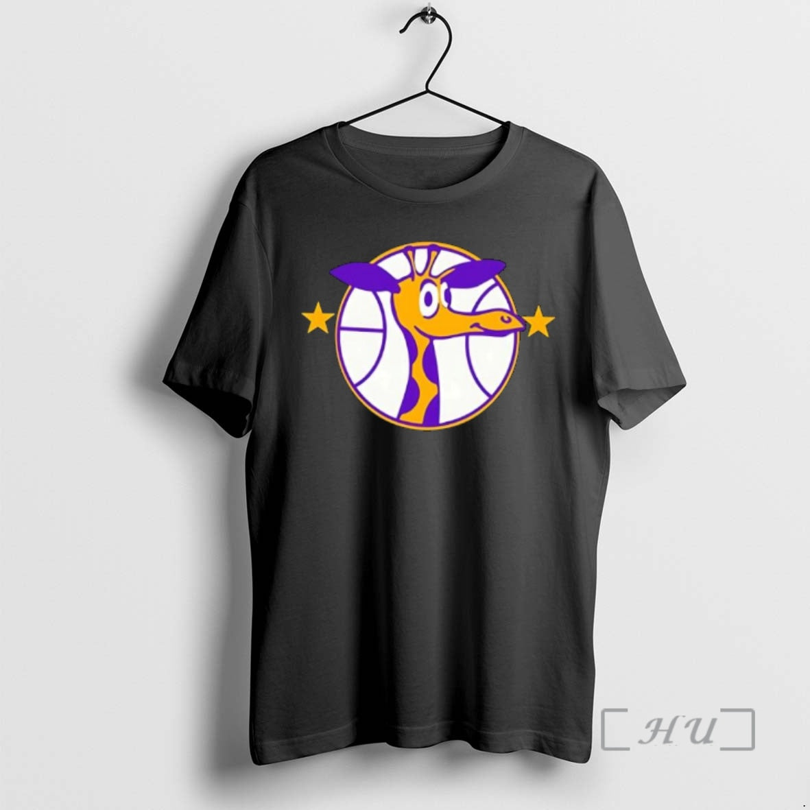 Officials Lakers Giraffe Forum Blue T-Shirts, Hoodie, Sweatshirt | HypeCrazeTee.com