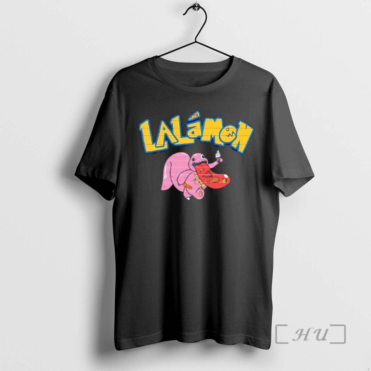 Officials Lalamon Pokemon Eating Pizza Hamburger Ice Cream T-Shirts, Hoodie, Sweatshirt | HypeCrazeTee.com