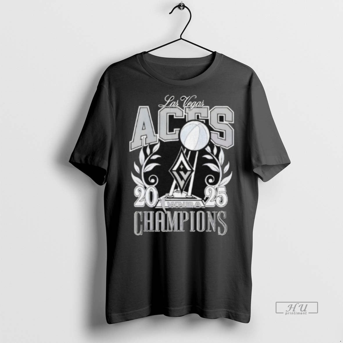 Officials Las Vegas Aces New Era 2025 Wnba Finals Champions Boxy Vintage Tee Shirt Sweater