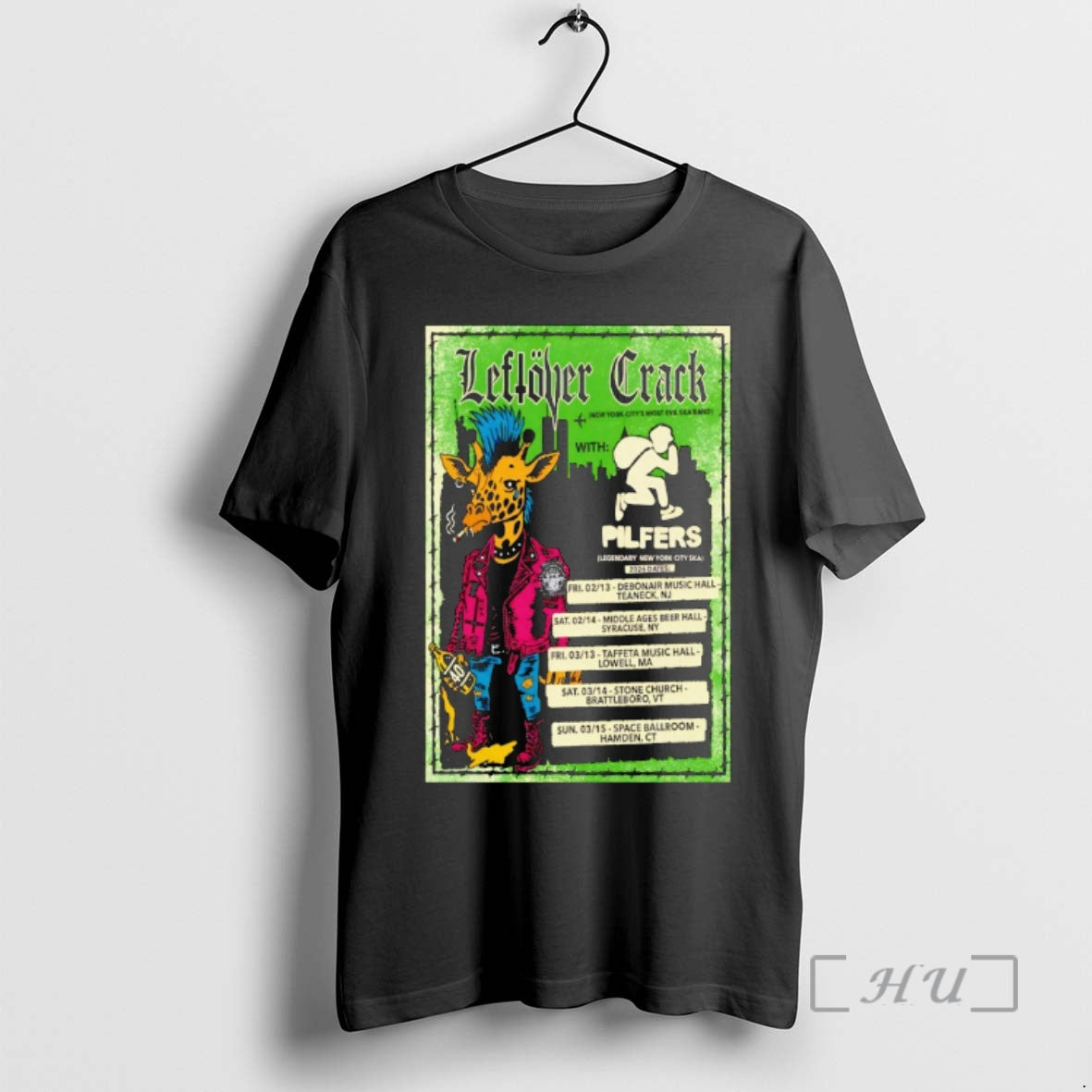 Officials Leftover Crack Northeast America 2026 Tour T-Shirts, Hoodie, Sweatshirt | HypeCrazeTee.com