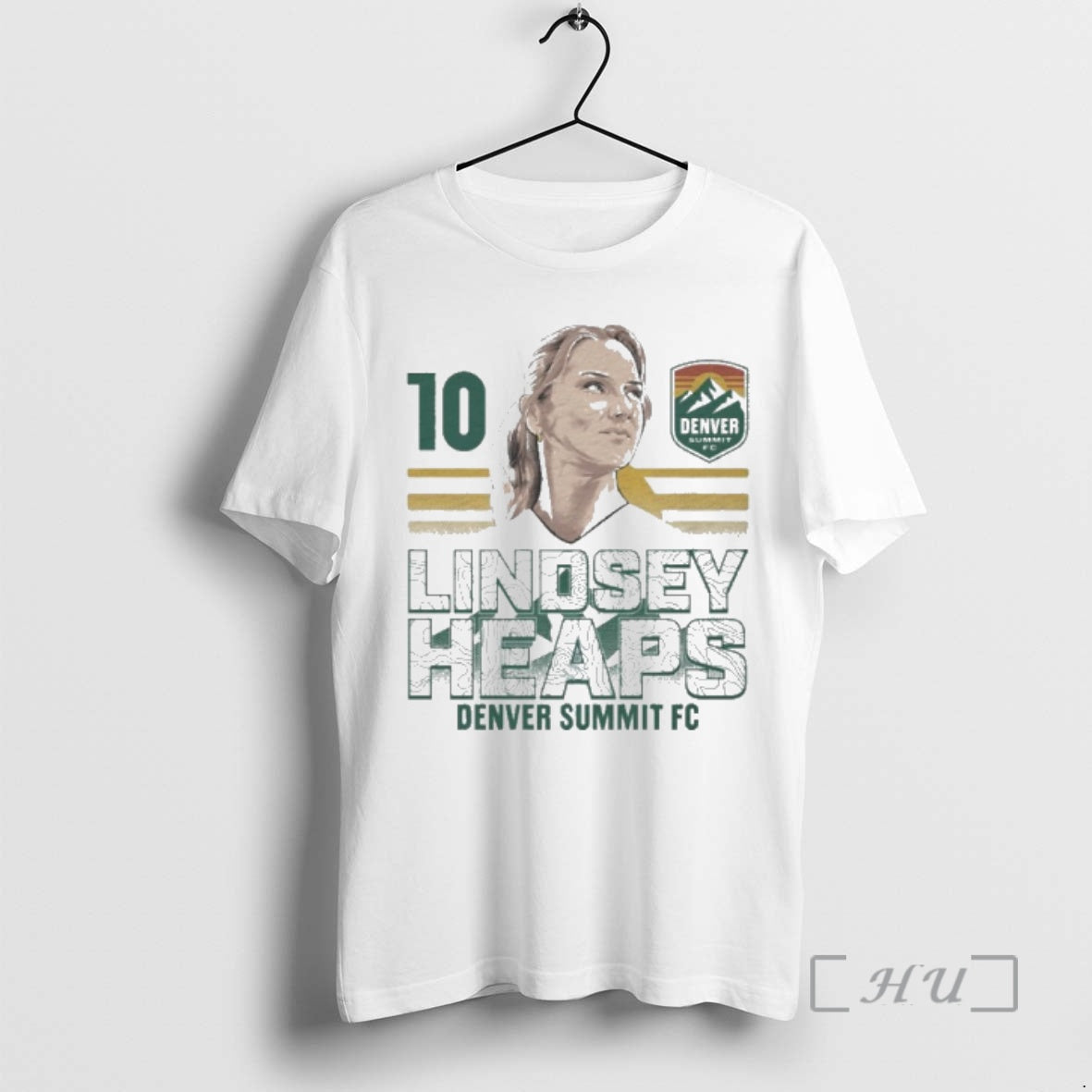 Officials Lindsey Heaps Denver Summit Fc Vector T-Shirts, Hoodie, Sweatshirt | HypeCrazeTee.com