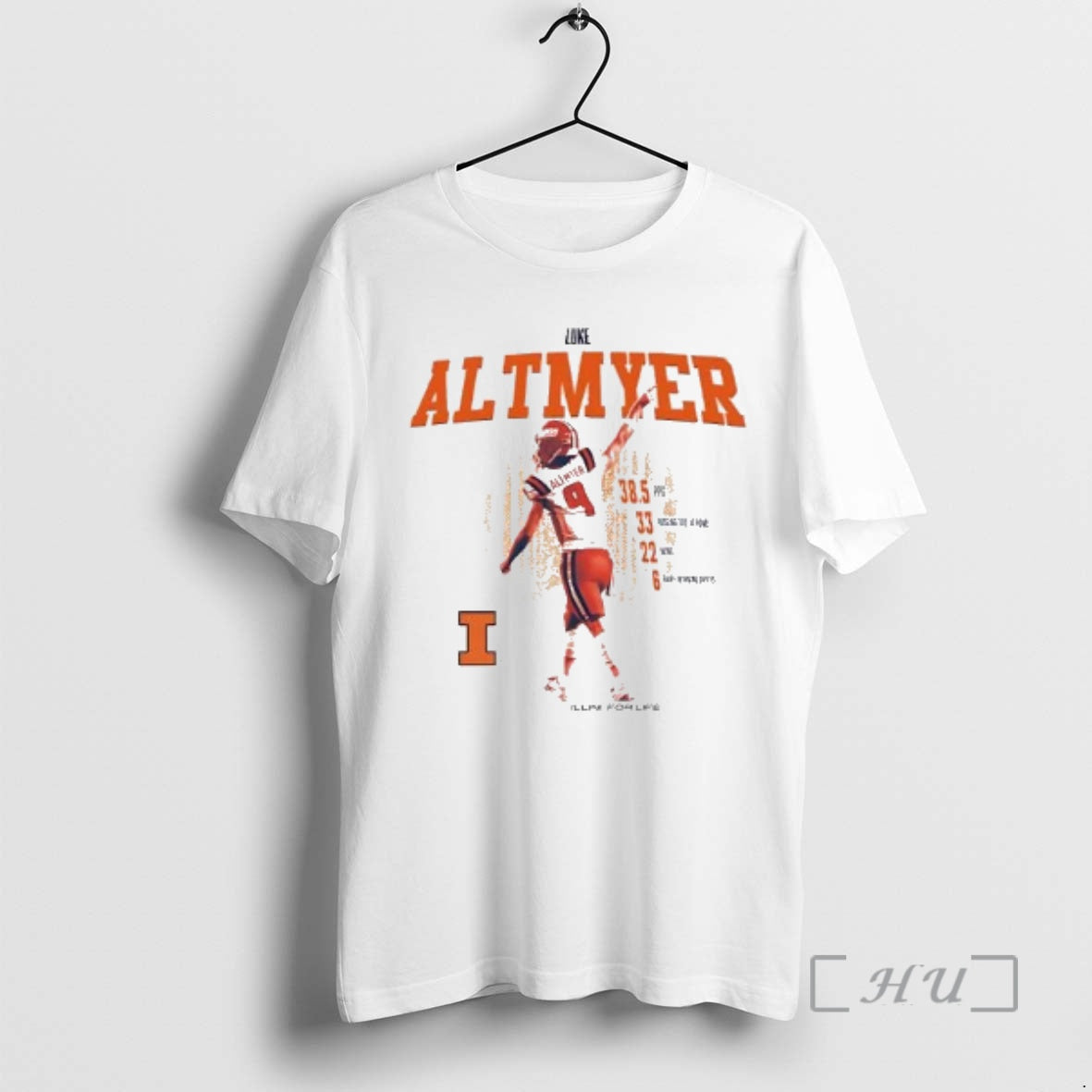 Officials Luke Altmyer Career Illinois Fighting Illini T-Shirts, Hoodie, Sweatshirt | HypeCrazeTee.com